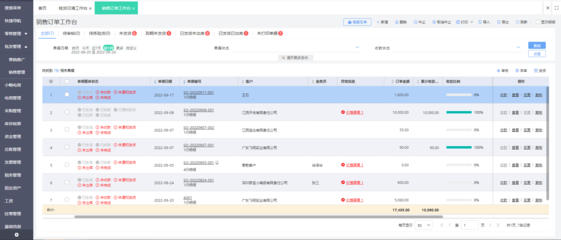 全屋定制erp訂單管理系統軟件